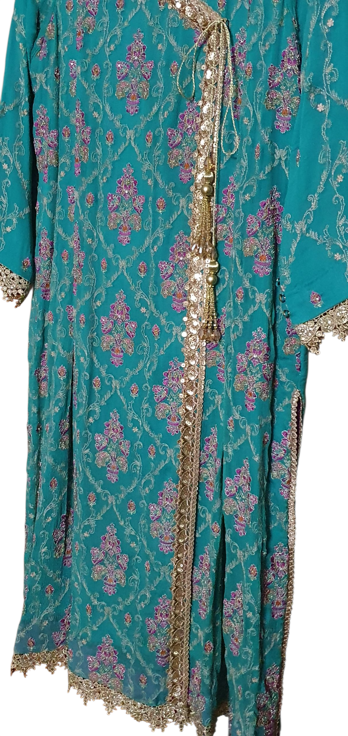 Bareeze | Women Branded Kurta | Medium | Preloved