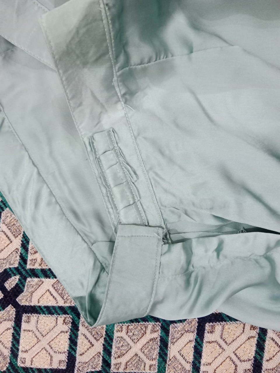 Ocean Blue Saree | Women Locally Made Formals | Sarees | Medium | Worn Once