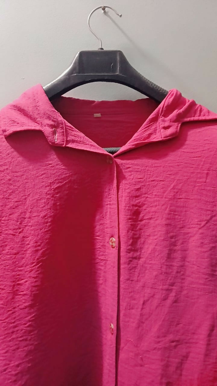 Pink Coord Set | Women Locally Made Kurta | Large | Preloved