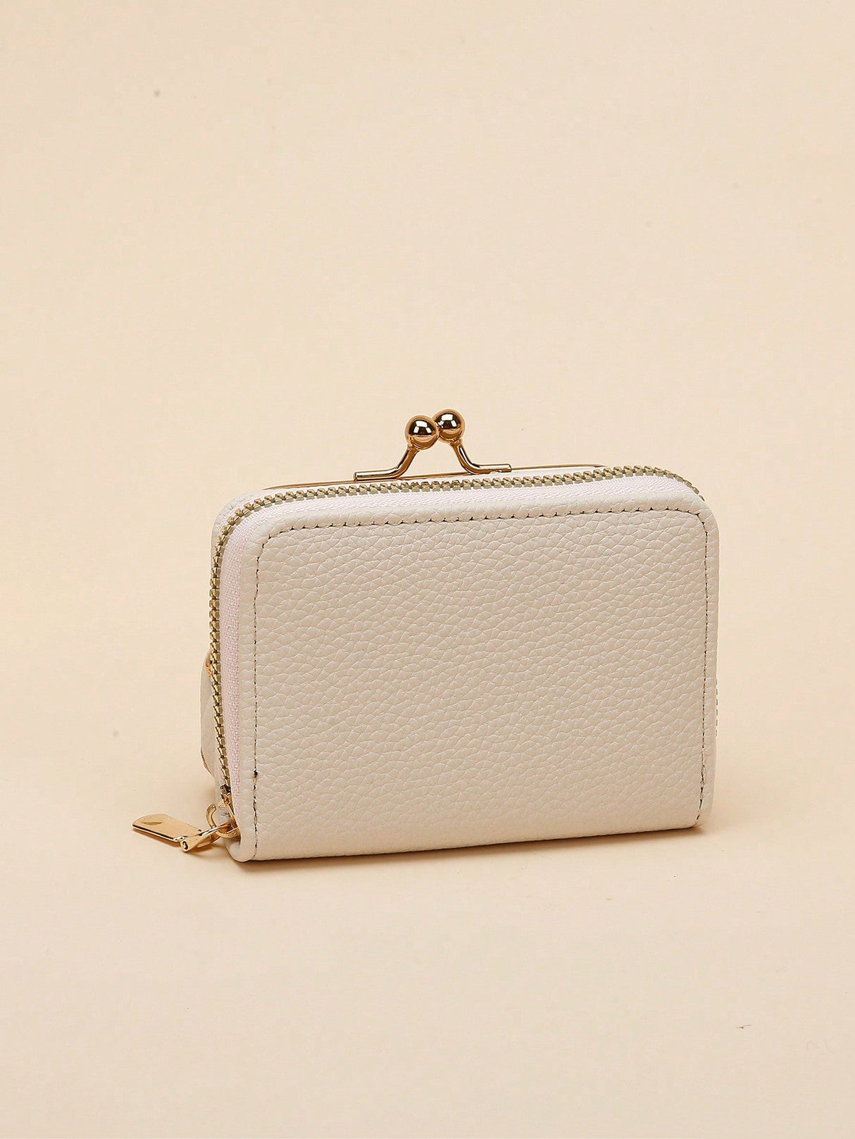 Buy SHEIN Graphic Flower Embroidered Short Wallet, Kiss-Lock & Zipper Clutch Purse, Faux Leather Coin Purse in Pakistan