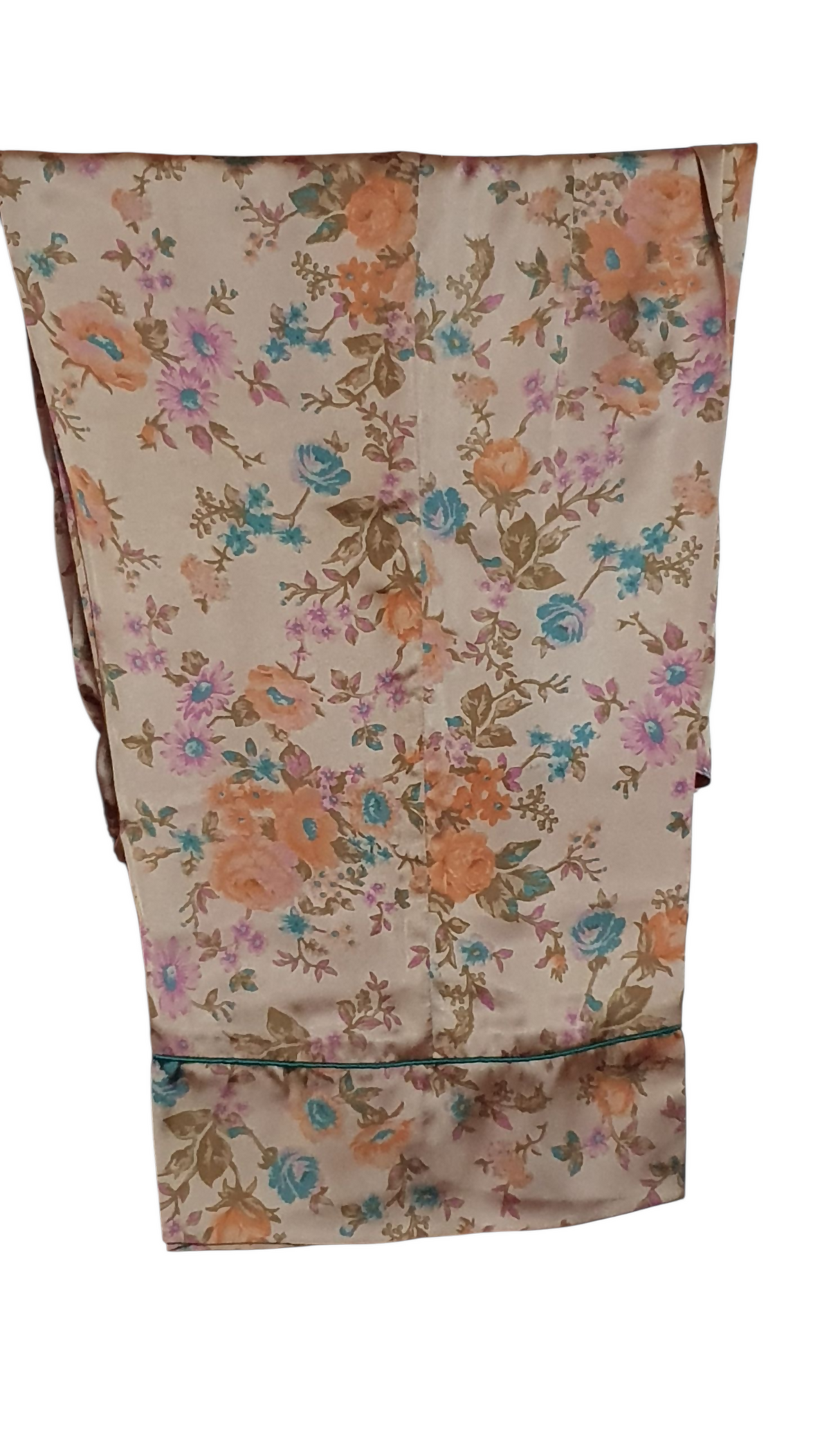 Brown Shamoz Silk PJ Set | Women New PJ Set | Women Loungewear & Sleepwear | Large | New