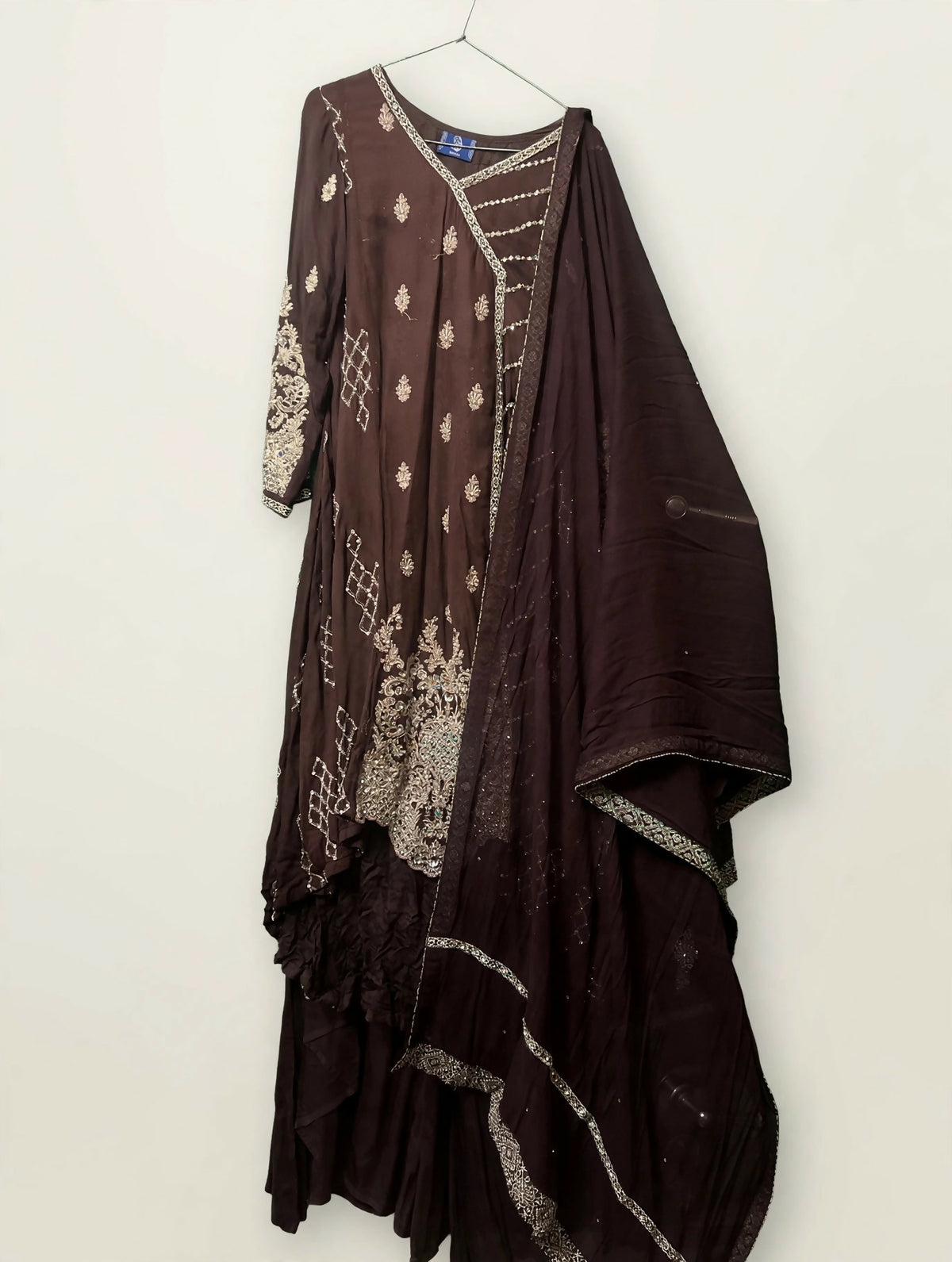 Brown Tail Frock | Women Frocks & Maxis | Medium | Worn Once