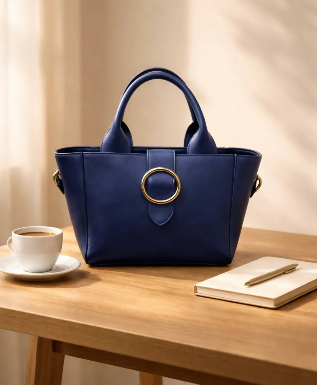 Round Lock Handbag | Women Bags | Large | Brand New