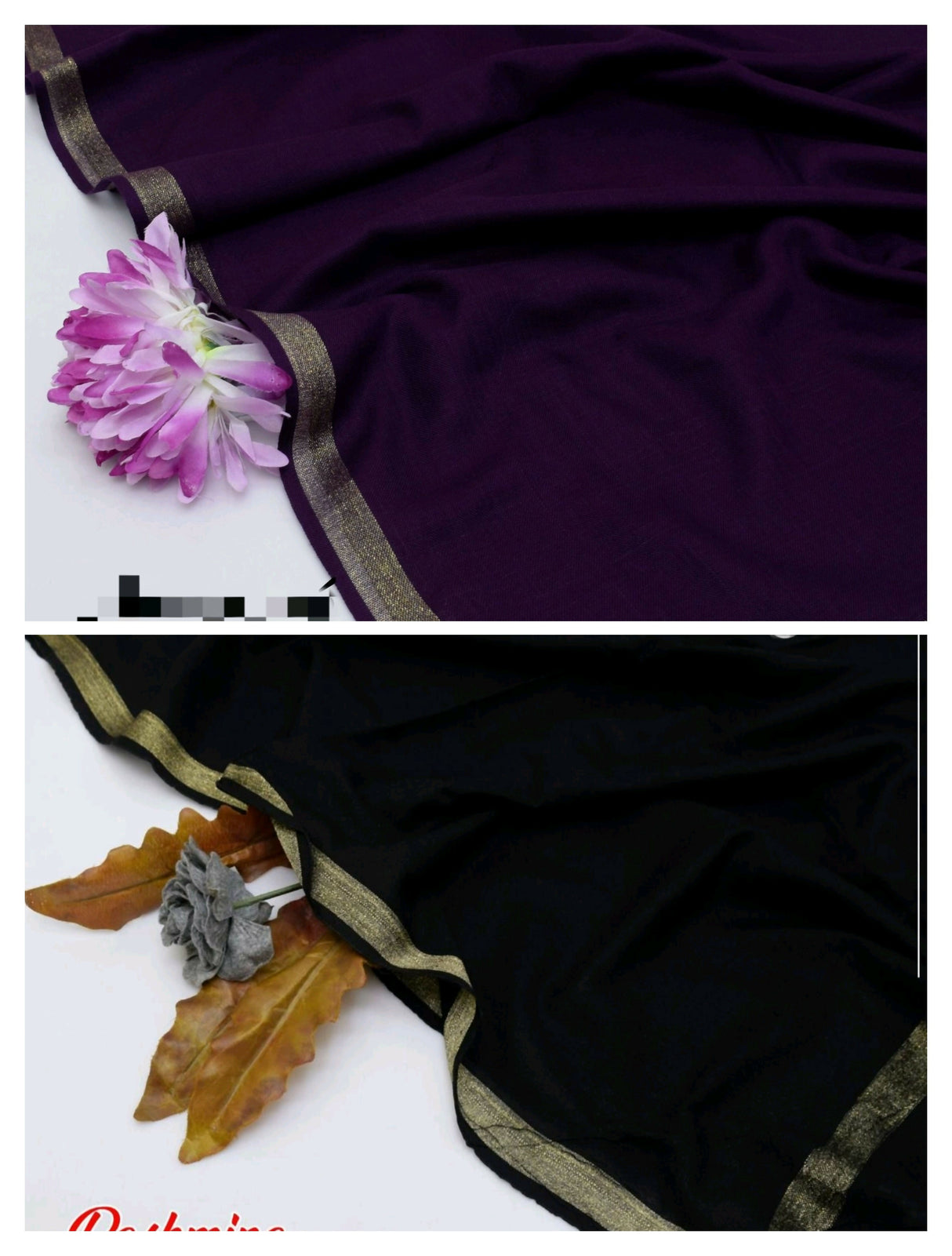 Pack of 2 shawls | Pashmina Wool shawl | Women Accessories | Brand New