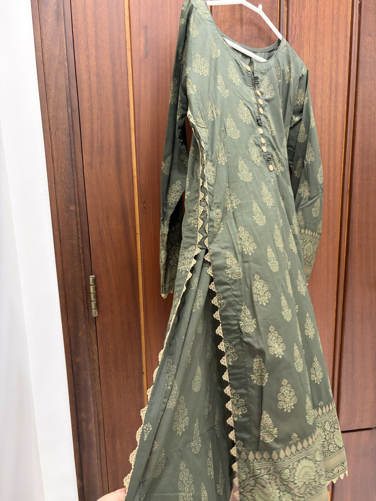 Beechtree | Women Branded Kurta | Small | Green | Preloved