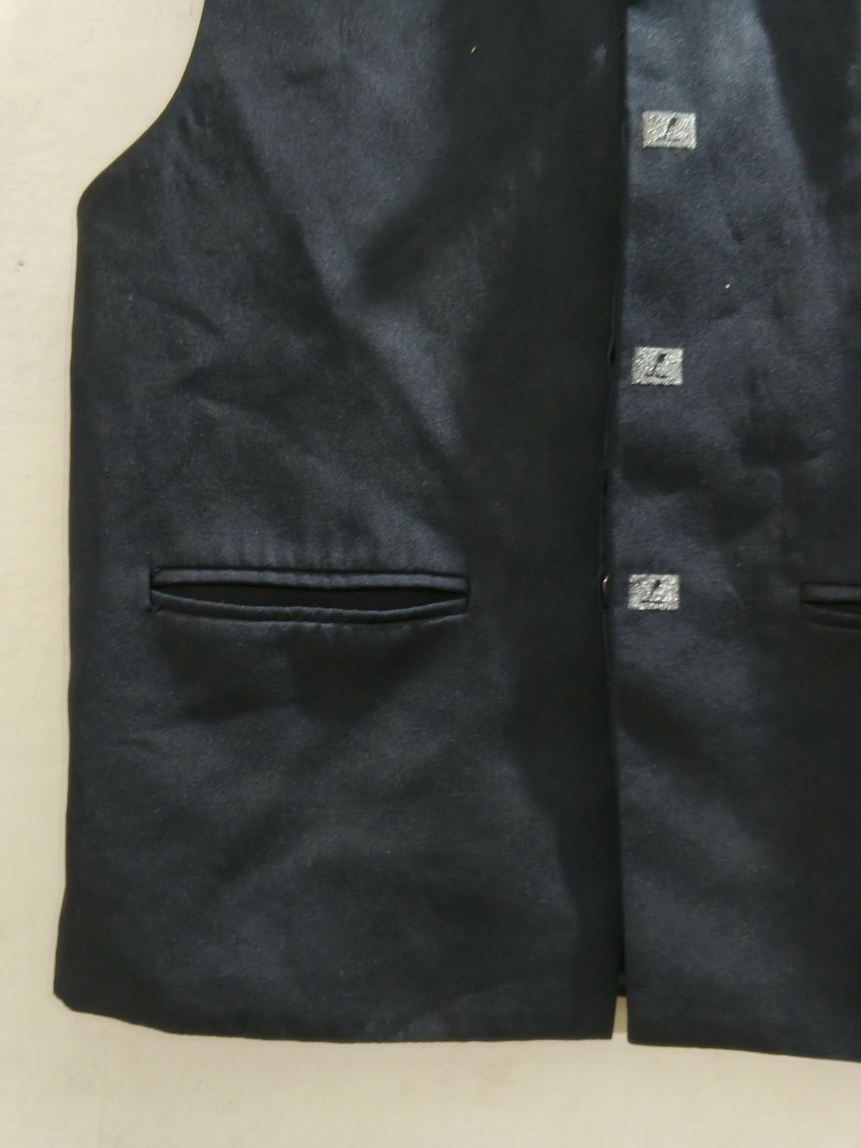 Black Waist Coat | Kids | Boys Shalwar Kameez | Size: 22 | Worn Once