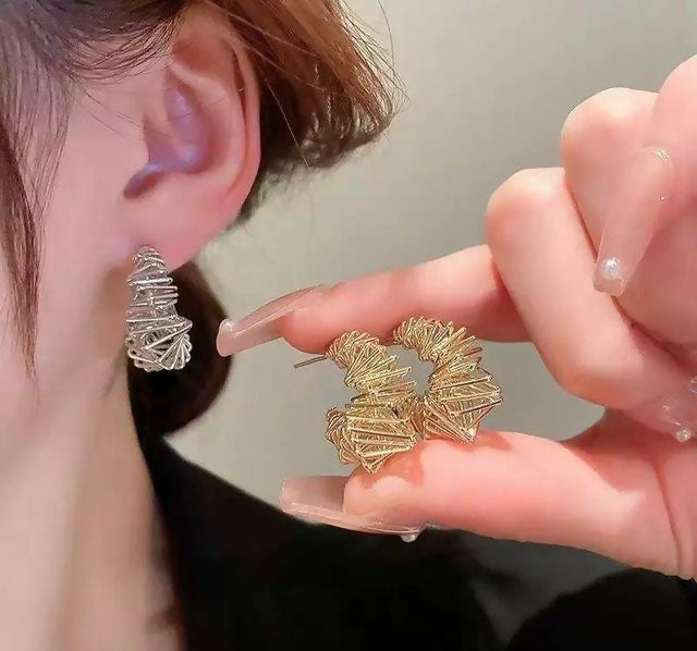 Round Hoops Pair-00468 | Women Jewelry | Earrings | Brand New