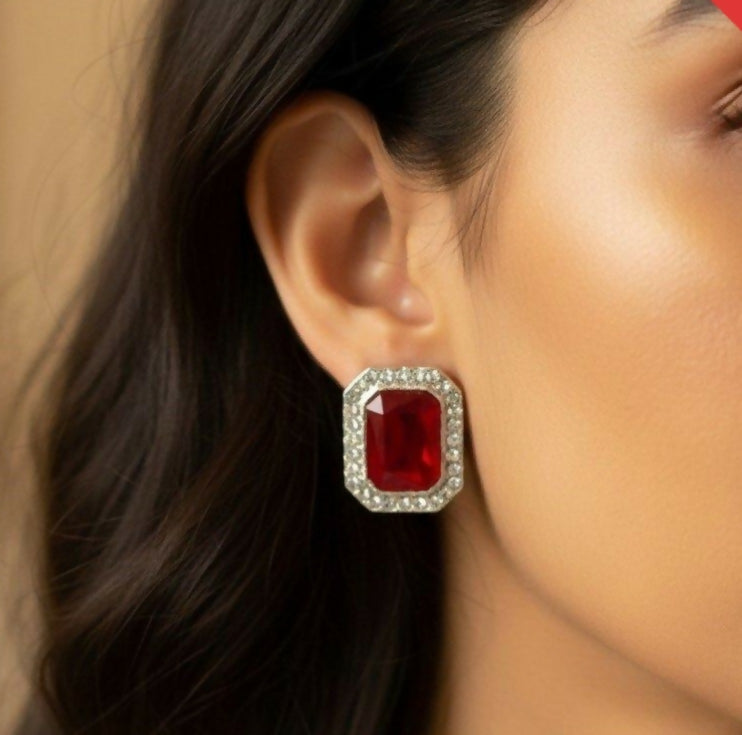 Reactngle tops pair-00299 | Women Jewelry | Earrings | New