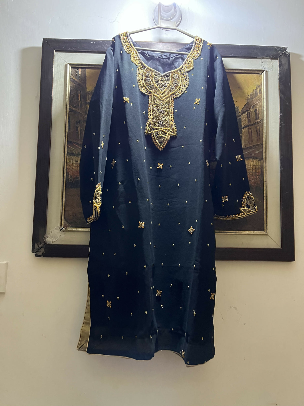 Black festive Kurta | Women Locally Made Formals | Medium | New