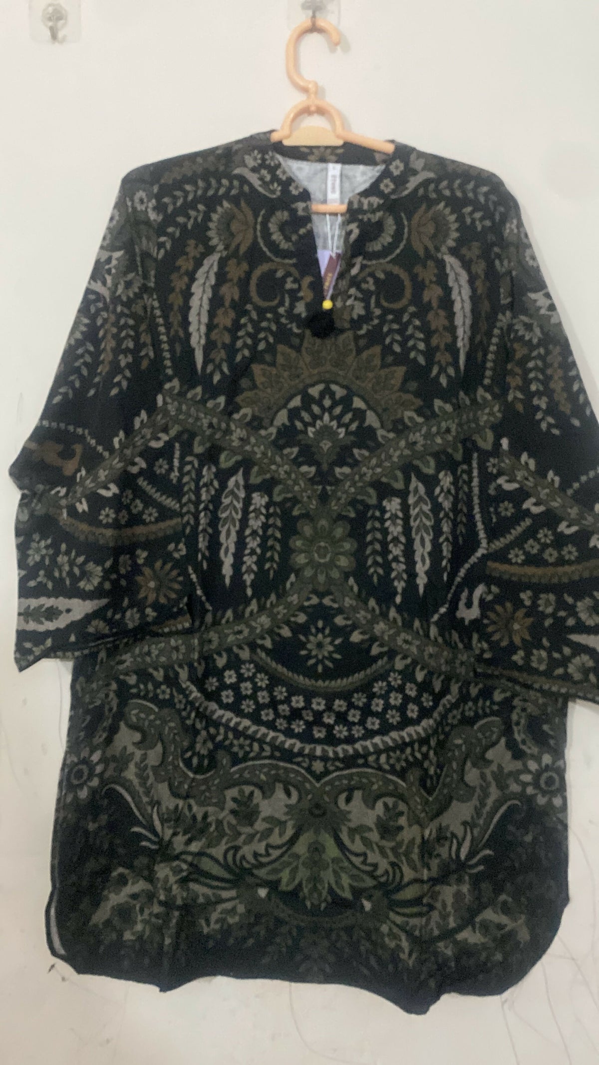 Ethnc | Women Branded Kurta | Black | Large | Brand New