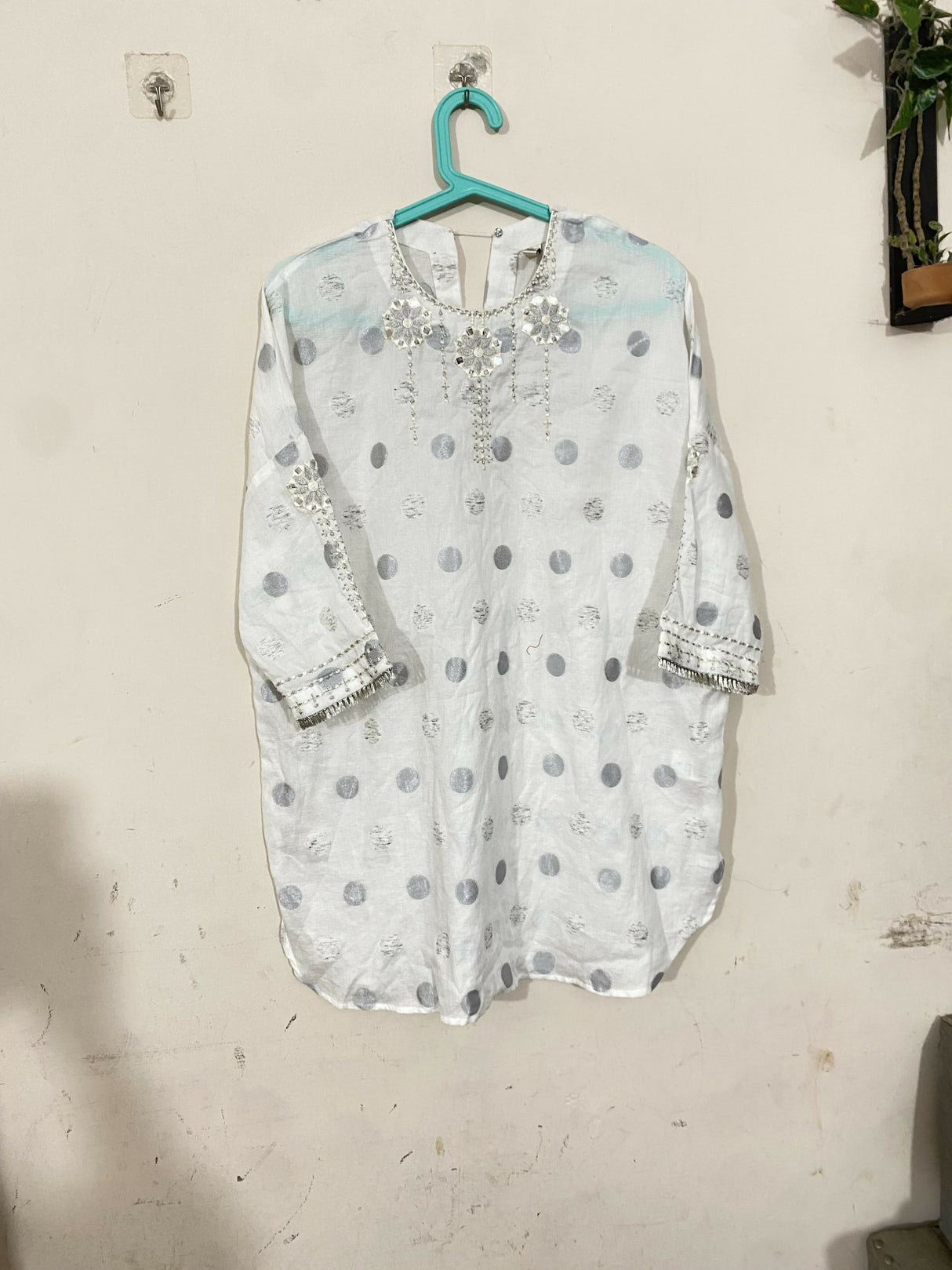 Ethnc Kurta | Women Branded Kurta | Medium | Worn Once