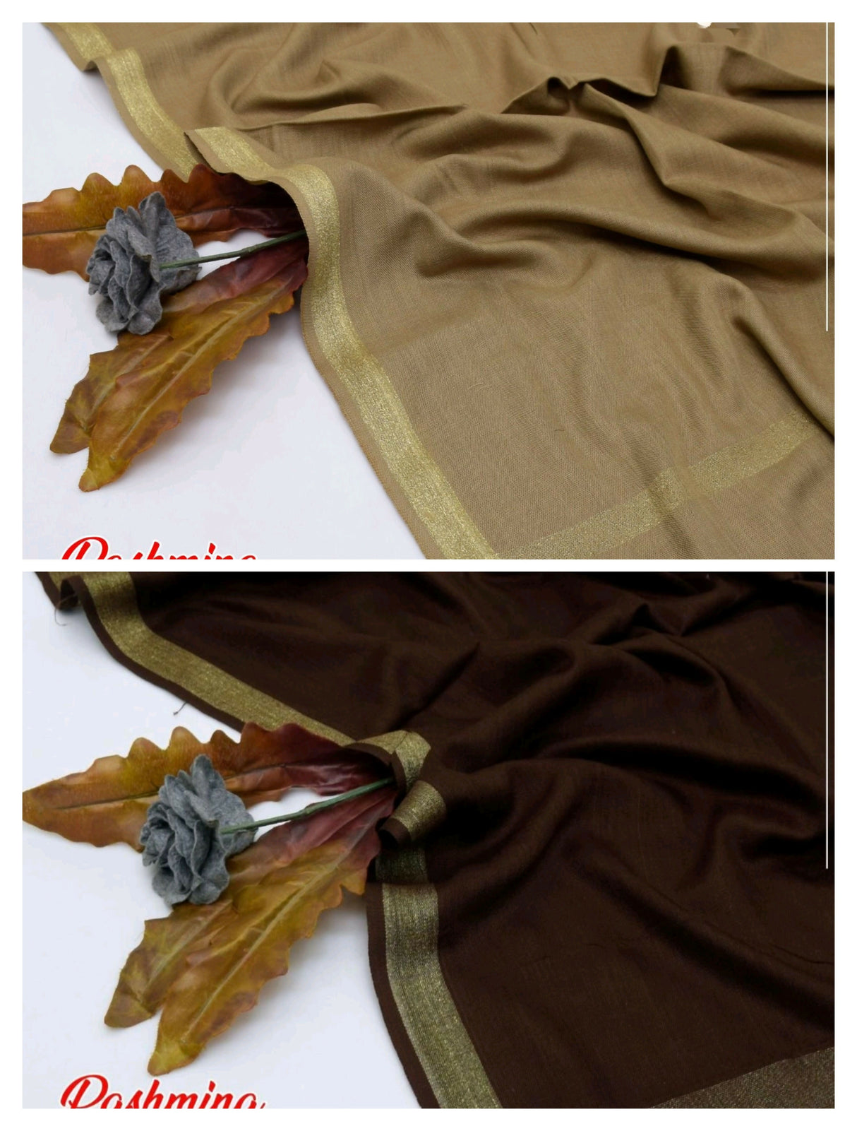 Pack of 2 shawls | Pashmina Wool shawl | Women Accessories | Brand New