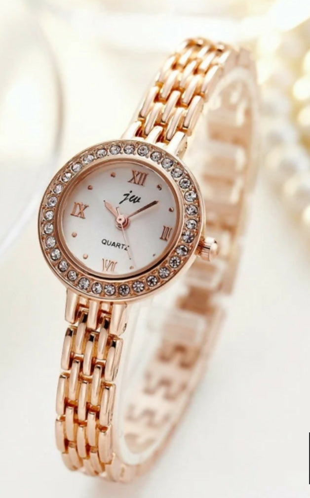 Imported Round Watch-055 | Women Accessories | Watches | Brand New