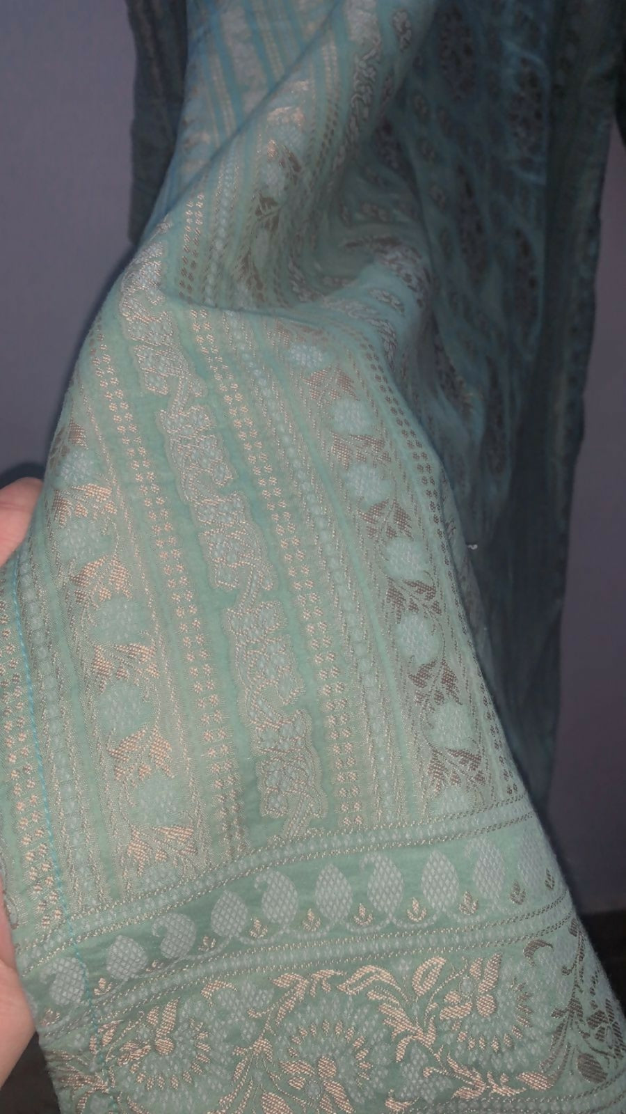 Green Shirt | Women Locally Made Kurta | Large | Preloved
