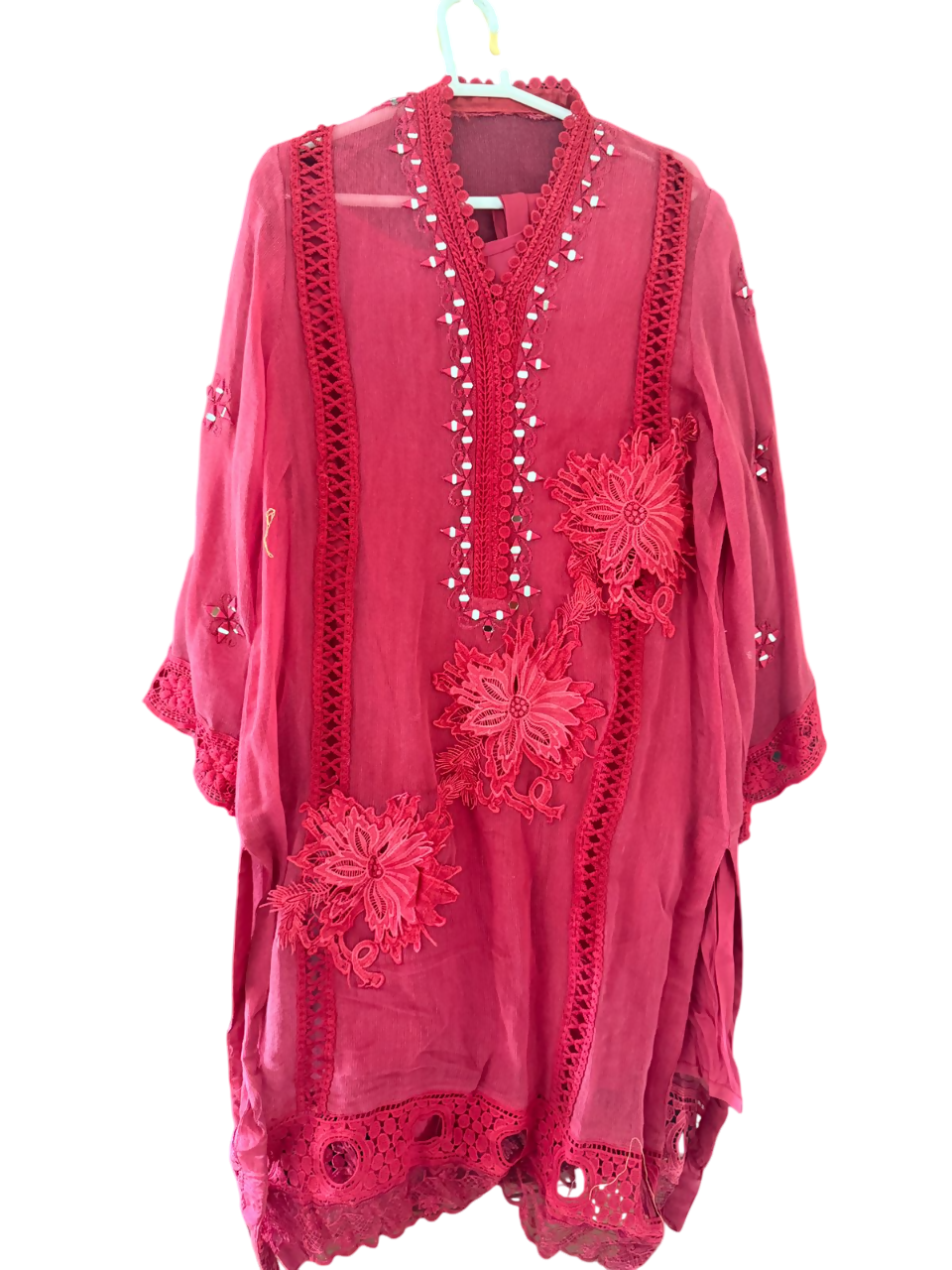 Pink Kurta| Women Locally Made Formals | Medium | Preloved