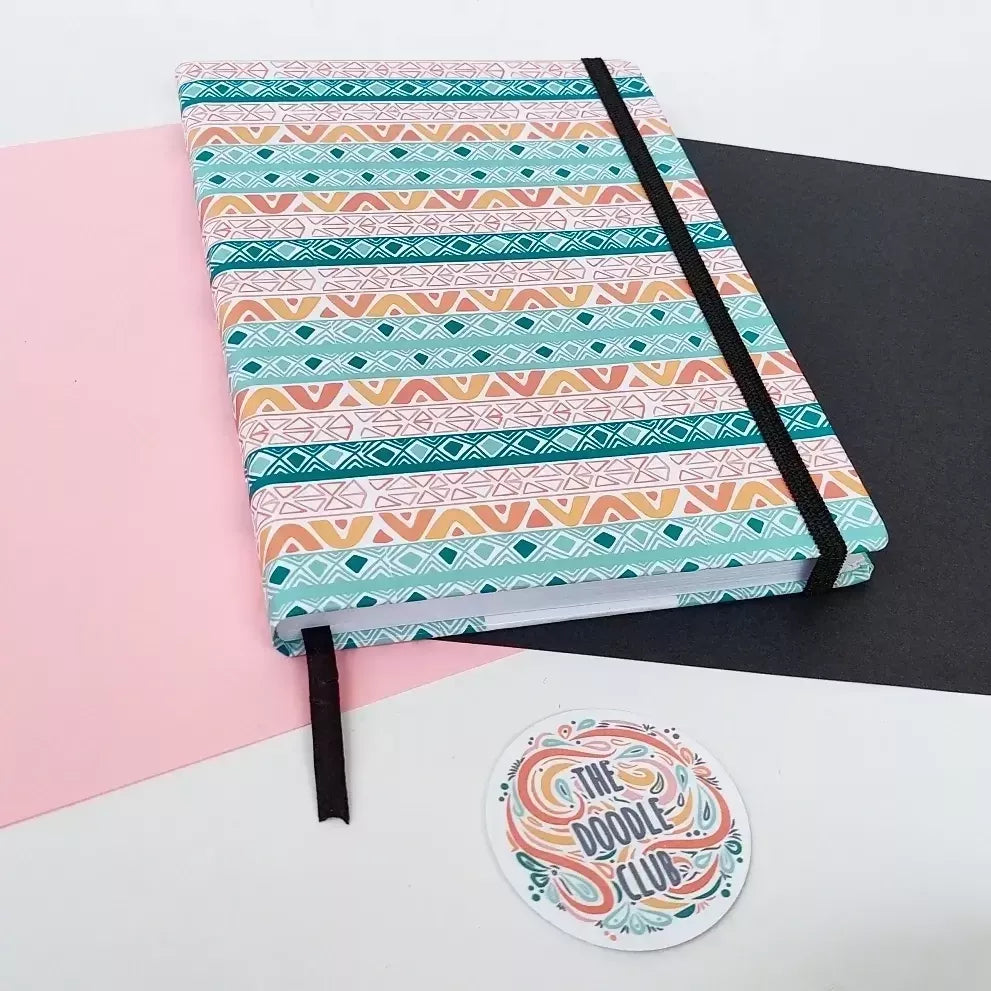 Pastel Doodle Journal Bullet or Lined Journal Pages | For Your Home | Books | New