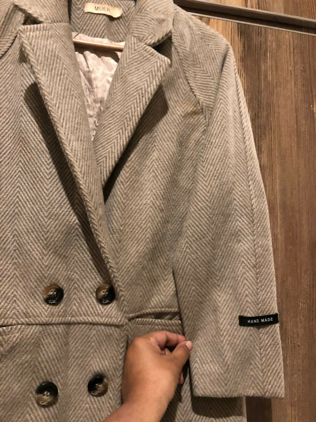 Coat Camel Color | Men Jackets & Coats | Small | Preloved