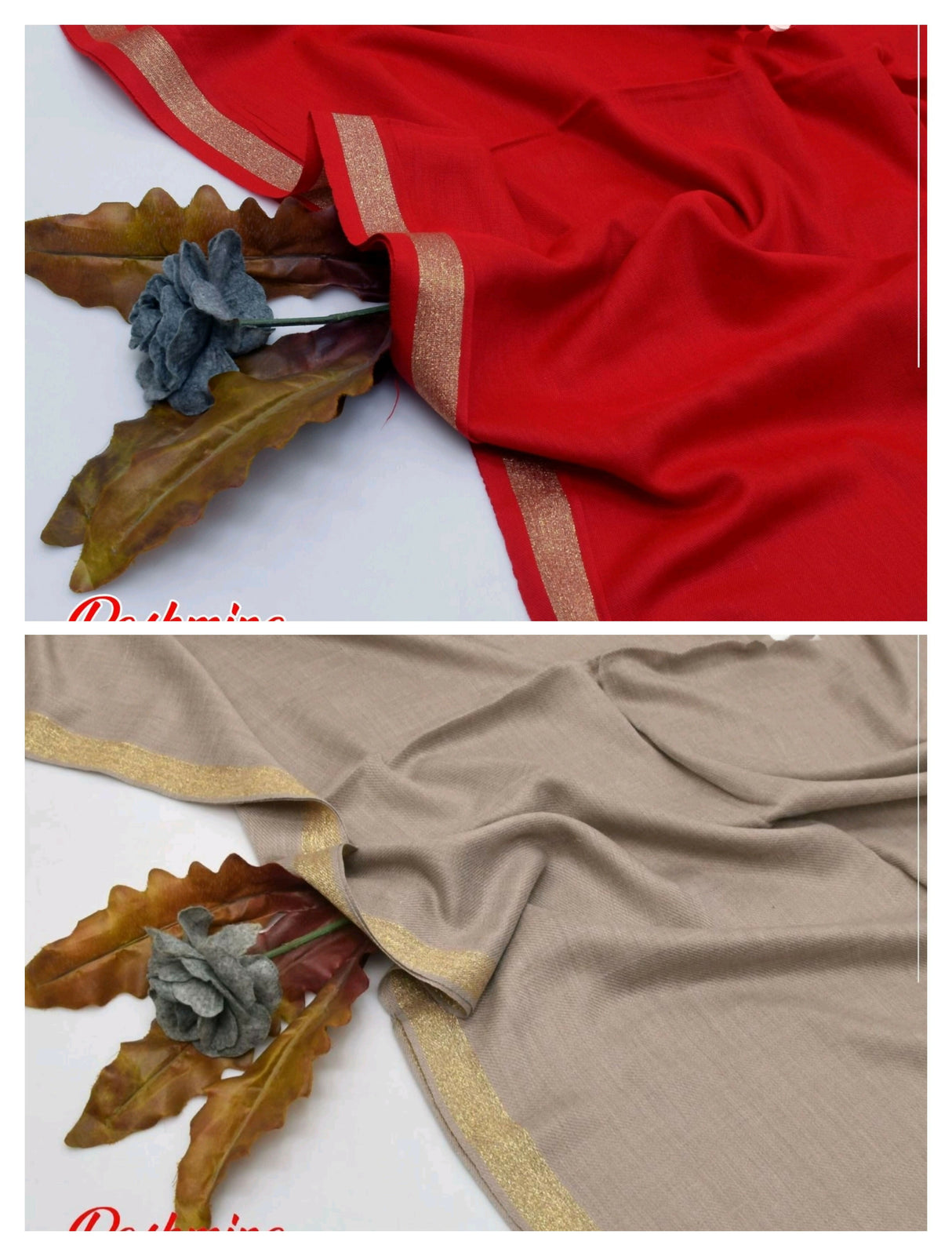 Pack of 2 shawls | Pashmina Wool shawl | Women Accessories | Brand New