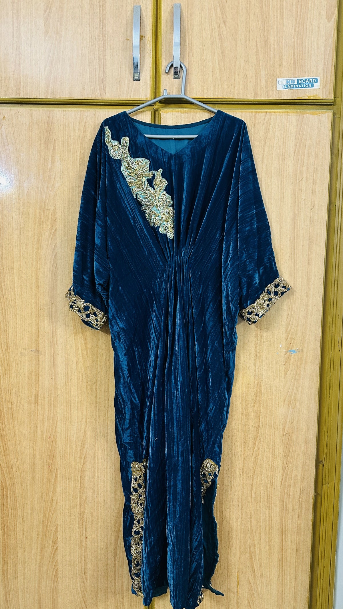 Sea Green Kaftan | Women Locally Made Formals | Large | Worn Once