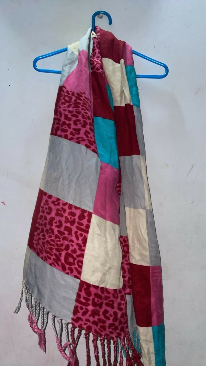 Printed Scarf | Women Accessories | Hijabs & Scarves | Standard | Multicolor | Preloved