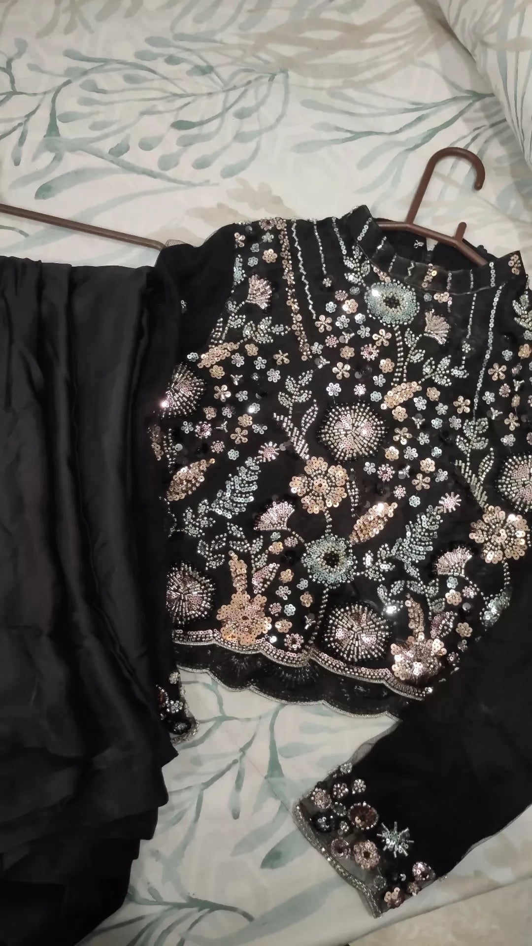 Selia | Black Silk Saree | Women Sarees | Women Branded Formals | Medium | Worn Once