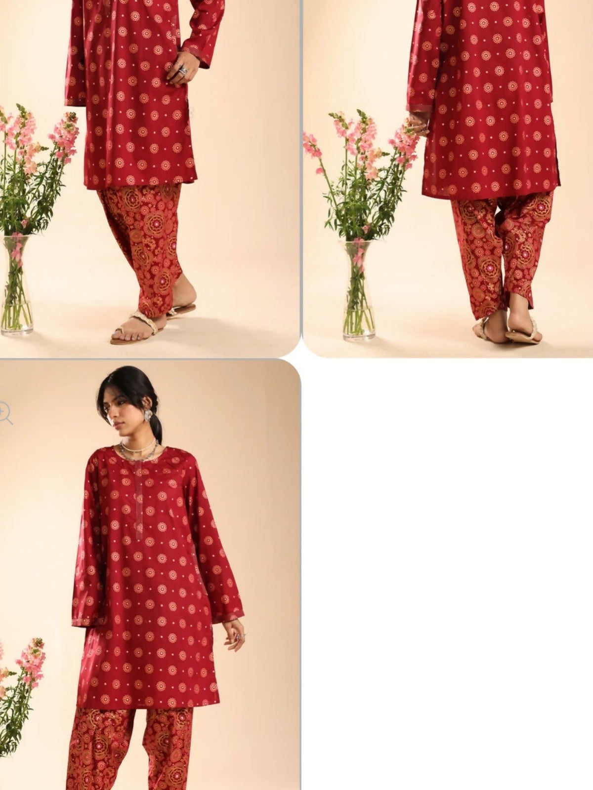 Generation | Women Branded Kurta | Maroon | Large | Brand New
