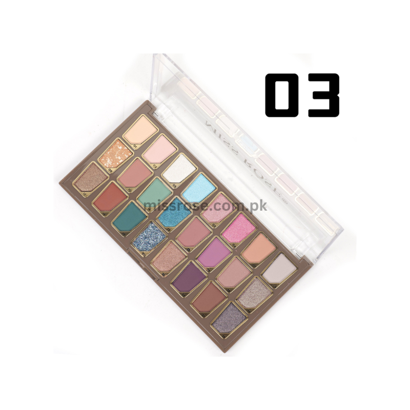 Buy Missrose Rose 24-Color Eyeshadow PAN in Pakistan