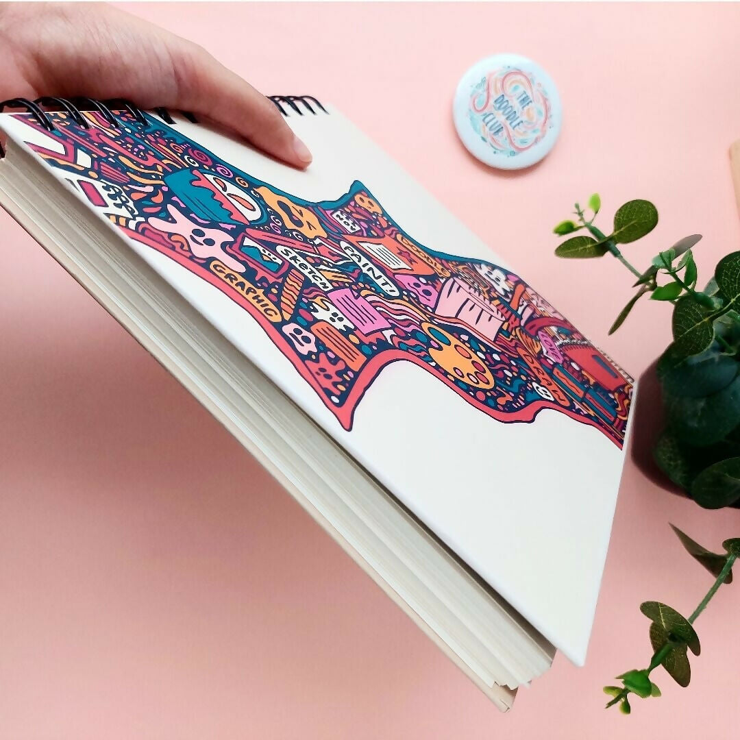 Art Blast Sketchbook- Offwhite | For Your Home | Books | New