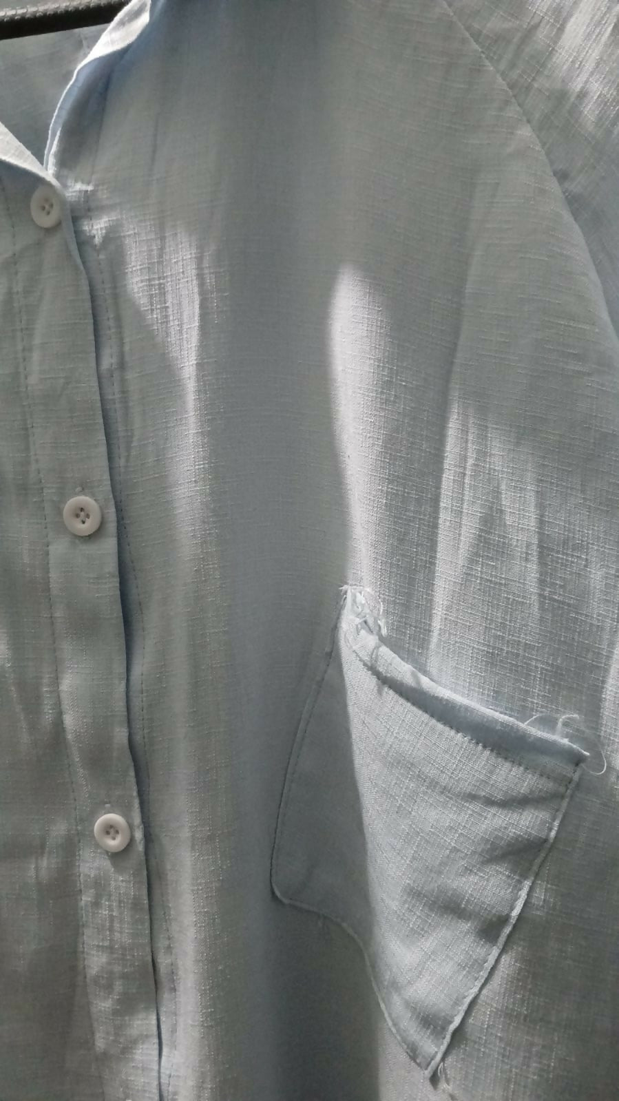 Light Blue Shirt | Women Tops & Shirts | XLarge | Preloved