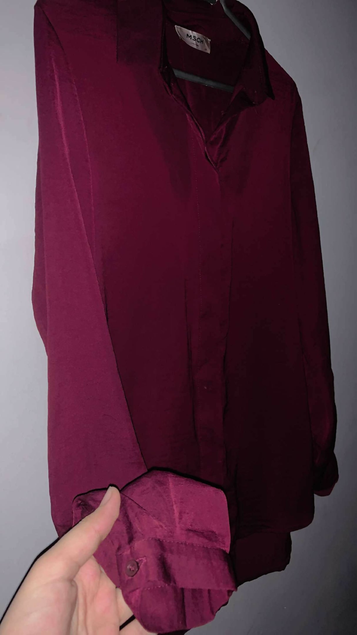 Maroon Stylish Western Top | Women Tops & Shirts | XSmall | Preloved