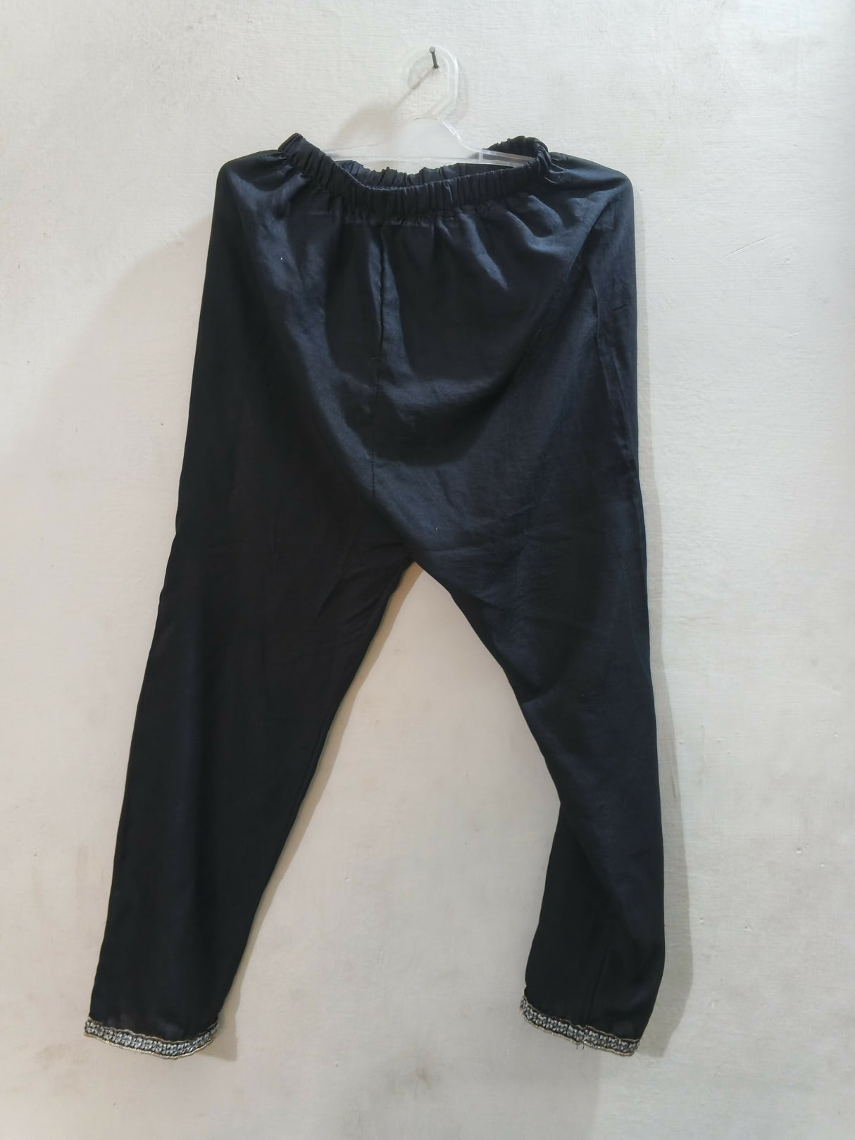 Black Organza Suit | Girls Shalwar Kameez | Small | Worn Once