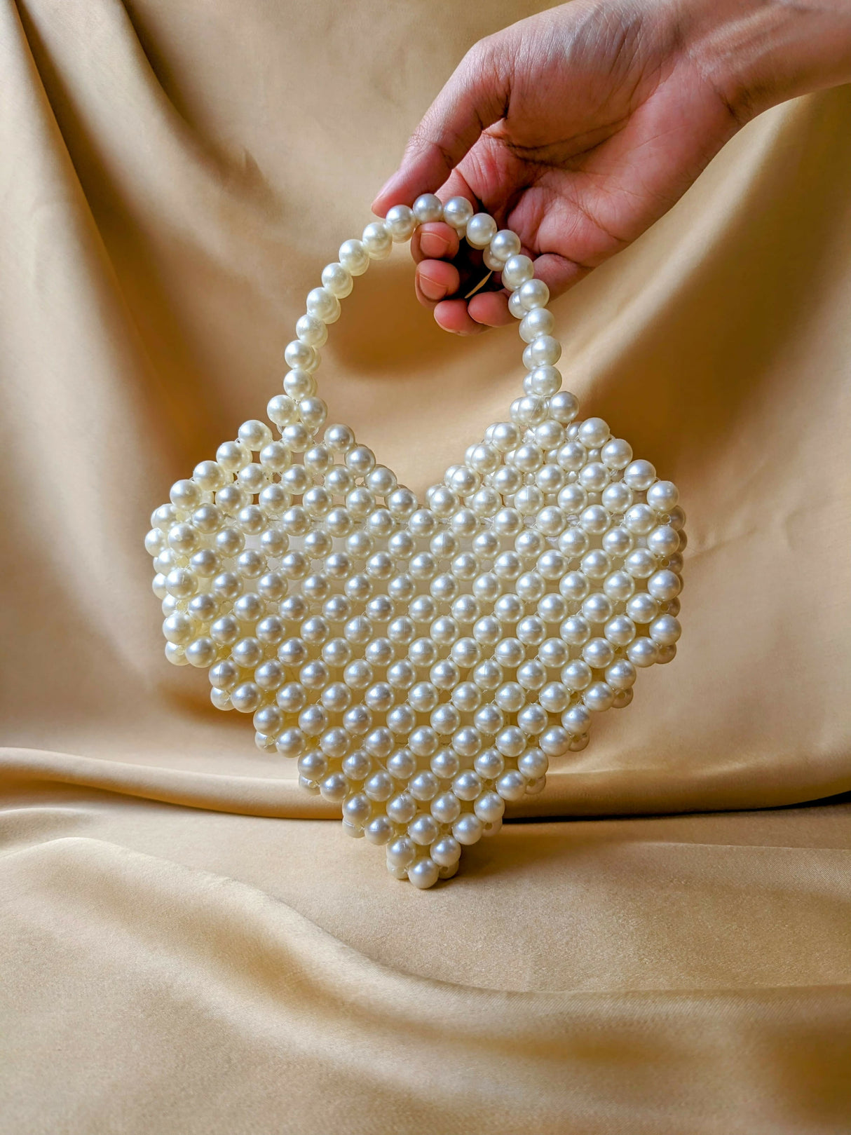 Pearls Beaded Bag | Women Bags | Size : 6x2 | New