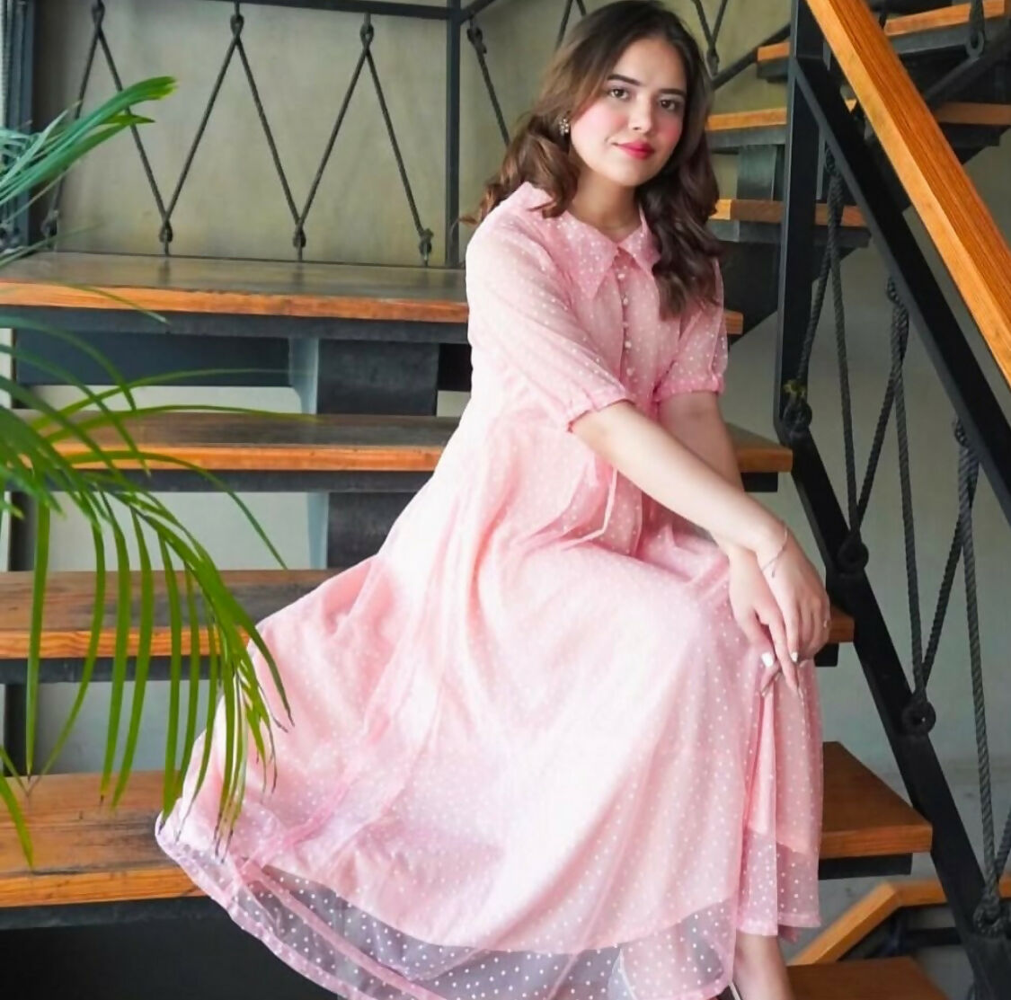 Udaan | Women Skirts & Dresses | Small | Pink | Worn Once