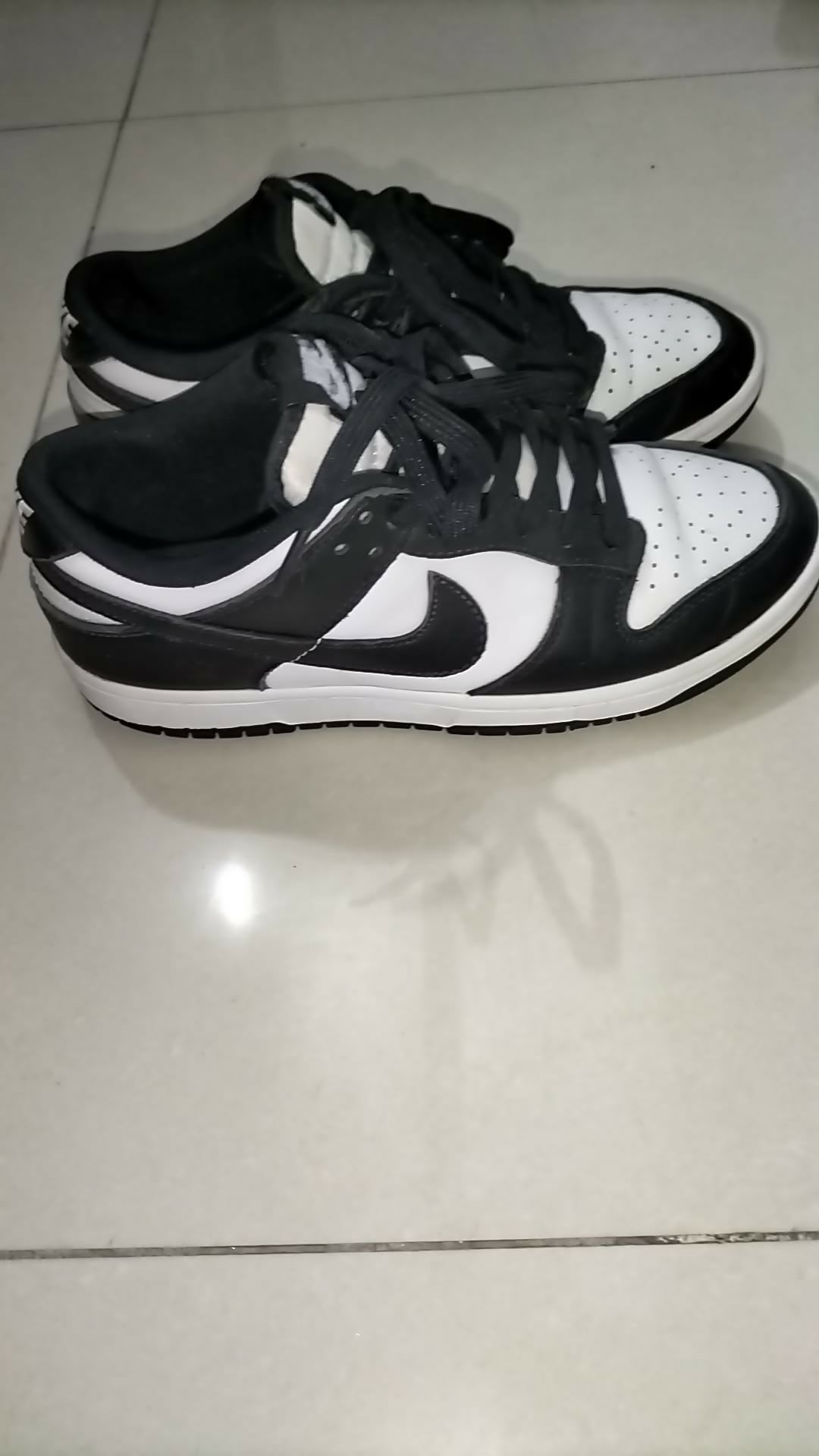 Nike Low Dunk Panda Edition | Men Shoes | Size : UK 6.5 | Preloved