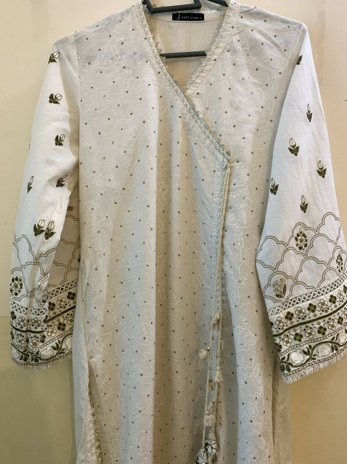 Junaid Jamshed | Women Branded Kurta | XSmall | Preloved