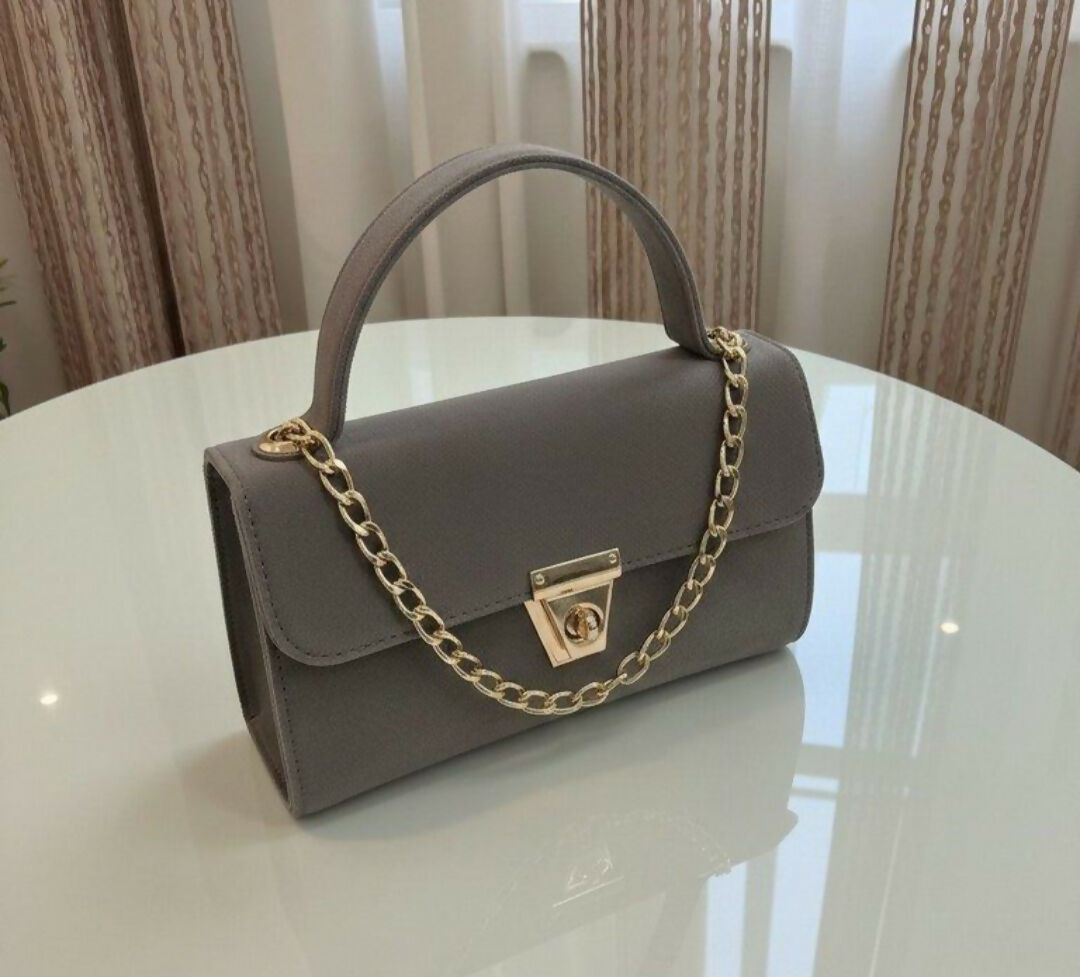 Classic Lock Ladies Handbag-(00076-00079) | Women Bags | Brand New