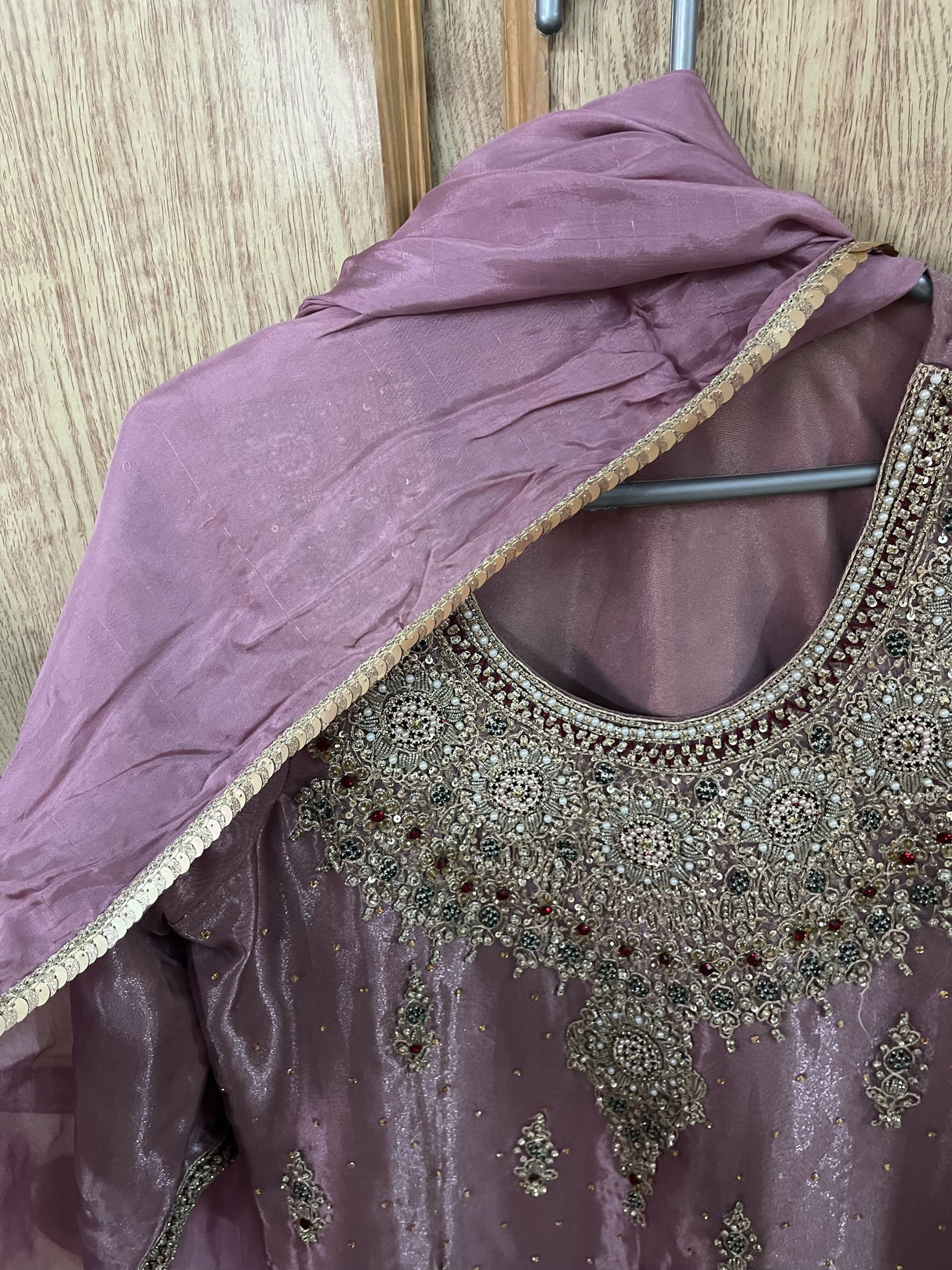 Embroidered 3PC Stitched Suit | Women Locally Made Kurta | Medium | Worn Once