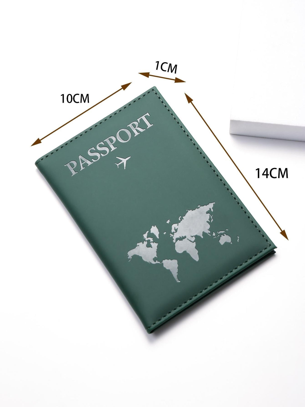 Buy SHEIN PU Travel Passport Cover Fashion Women Passport Holder Case for Men Travel Document vacation accessories for holiday season in Pakistan
