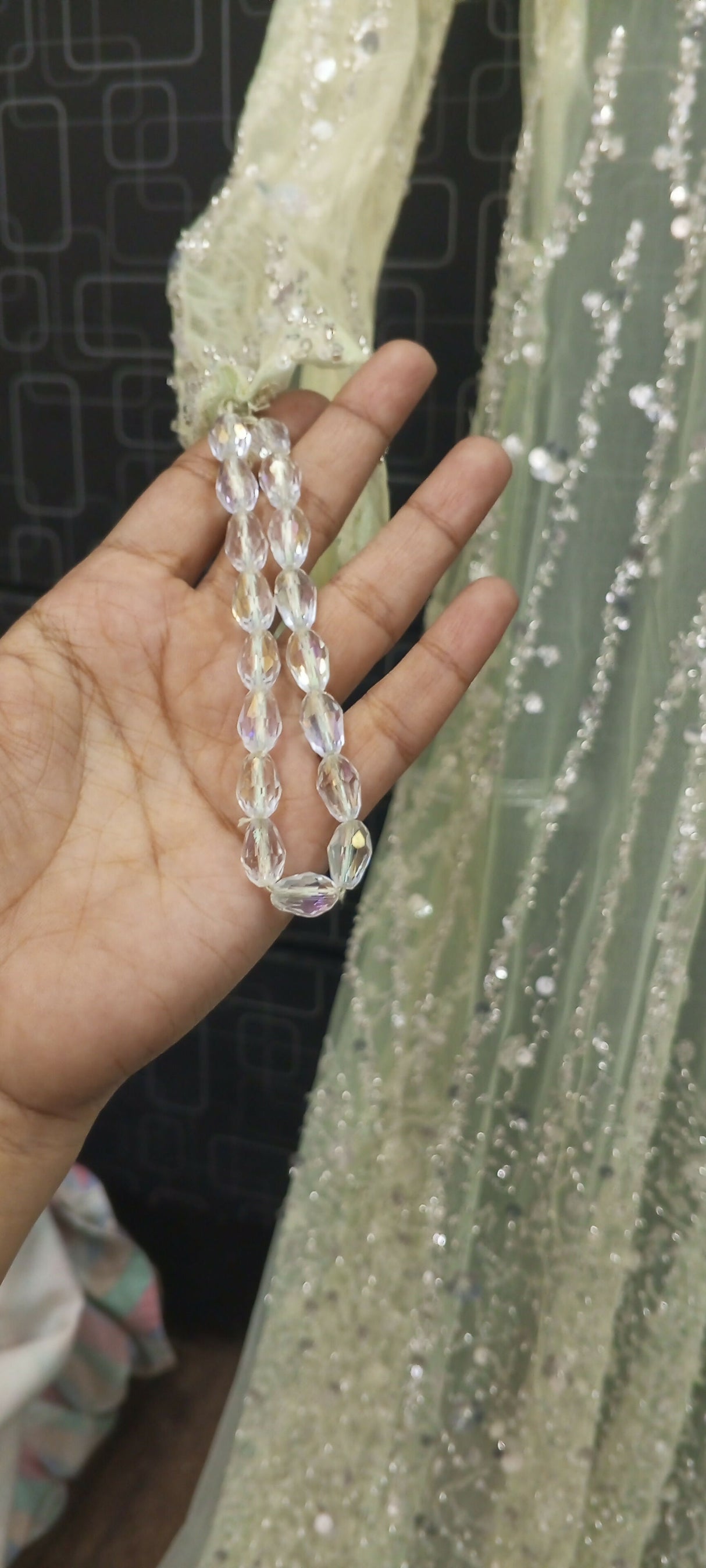 Hand Embroidery Long Frock | Women Locally Made Formals | Medium | New