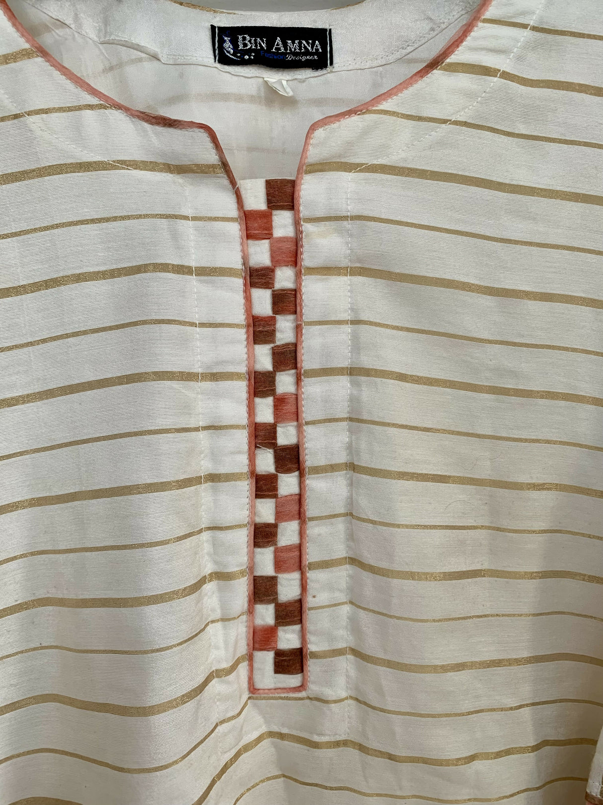 Stitched 3 PC Suit | Women Locally Made Kurta | Medium | Preloved