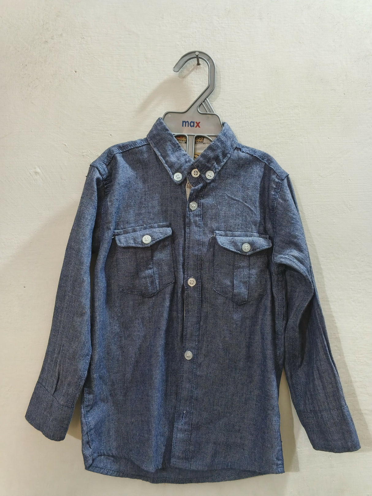Denim Shirt | Boys Tops & Shirts | Size: 3 to 4 Years | Preloved