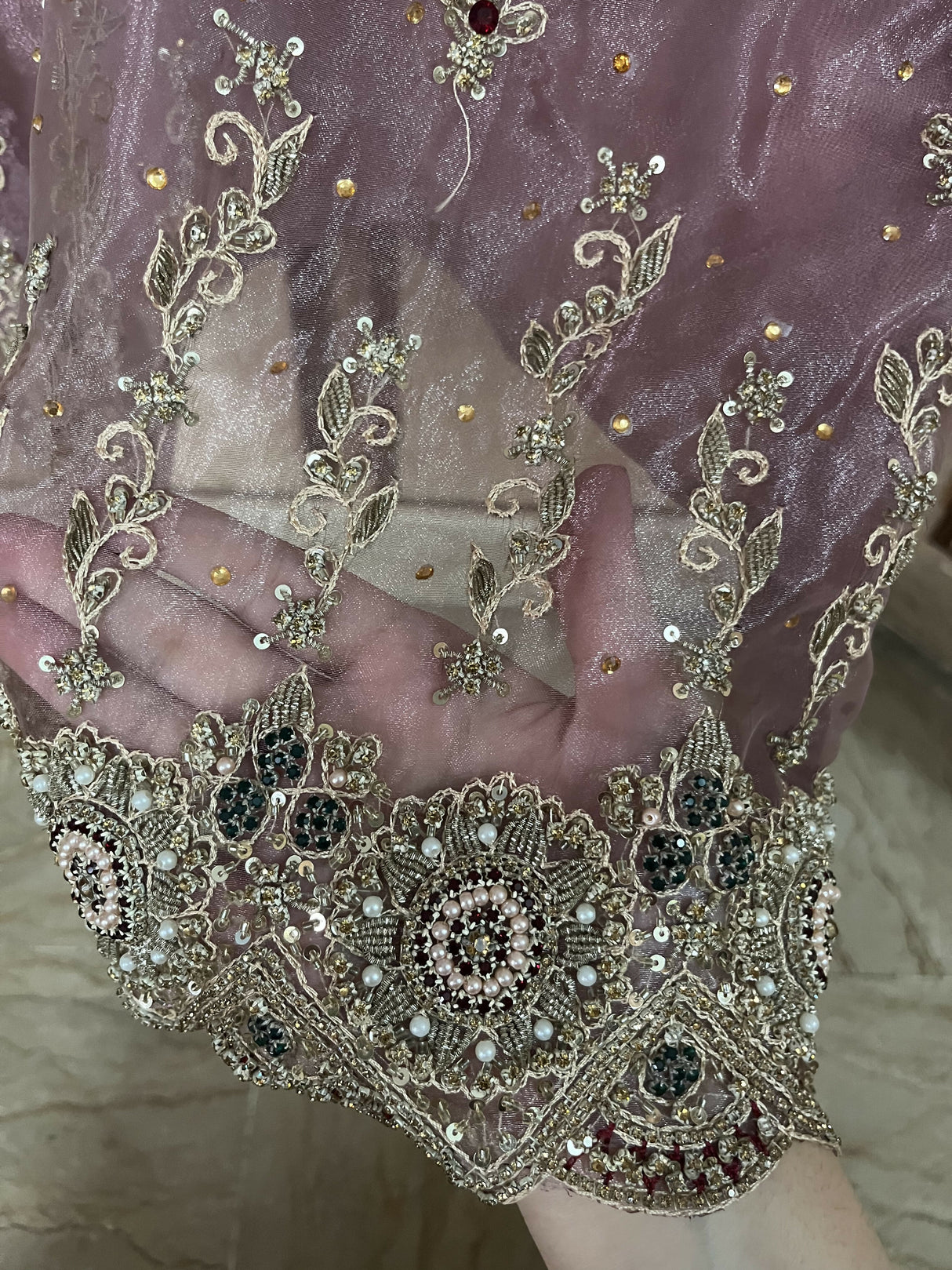 Embroidered 3PC Stitched Suit | Women Locally Made Kurta | Medium | Worn Once