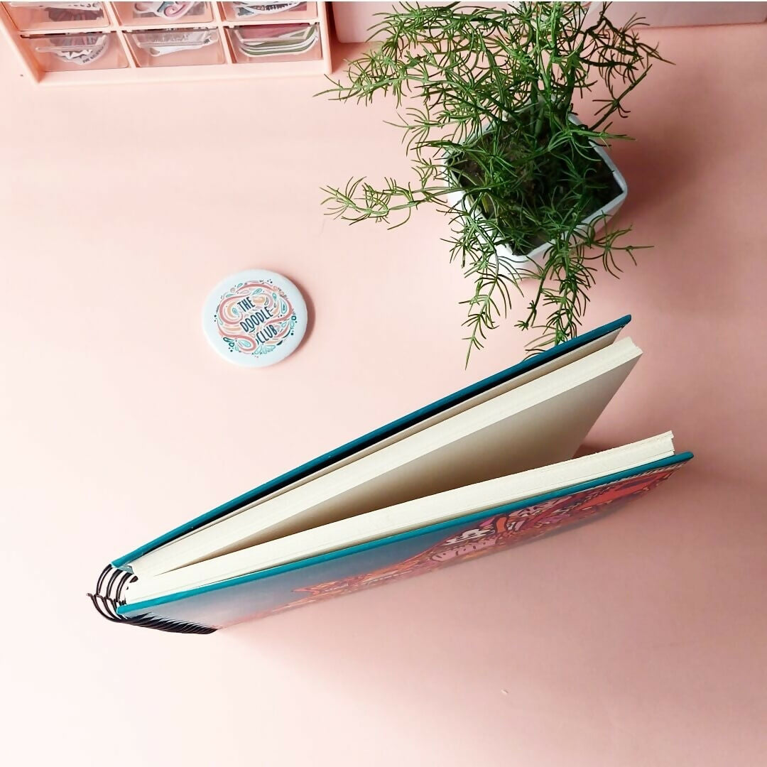 Art Blast Sketchbook- Teal Green | For Your Home | Books | New