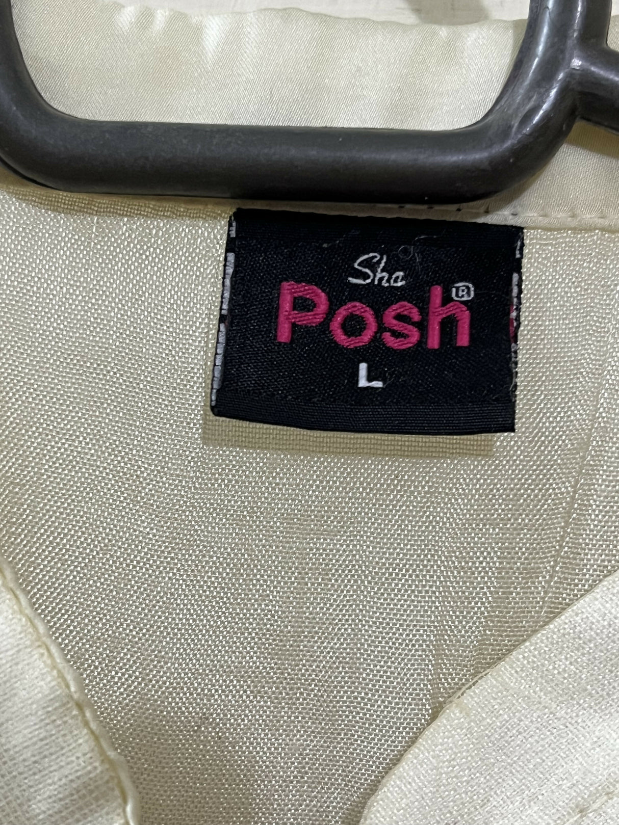 Shaposh | Off White Fully Embroidered 3-PC | Women Branded Formals | Large | New