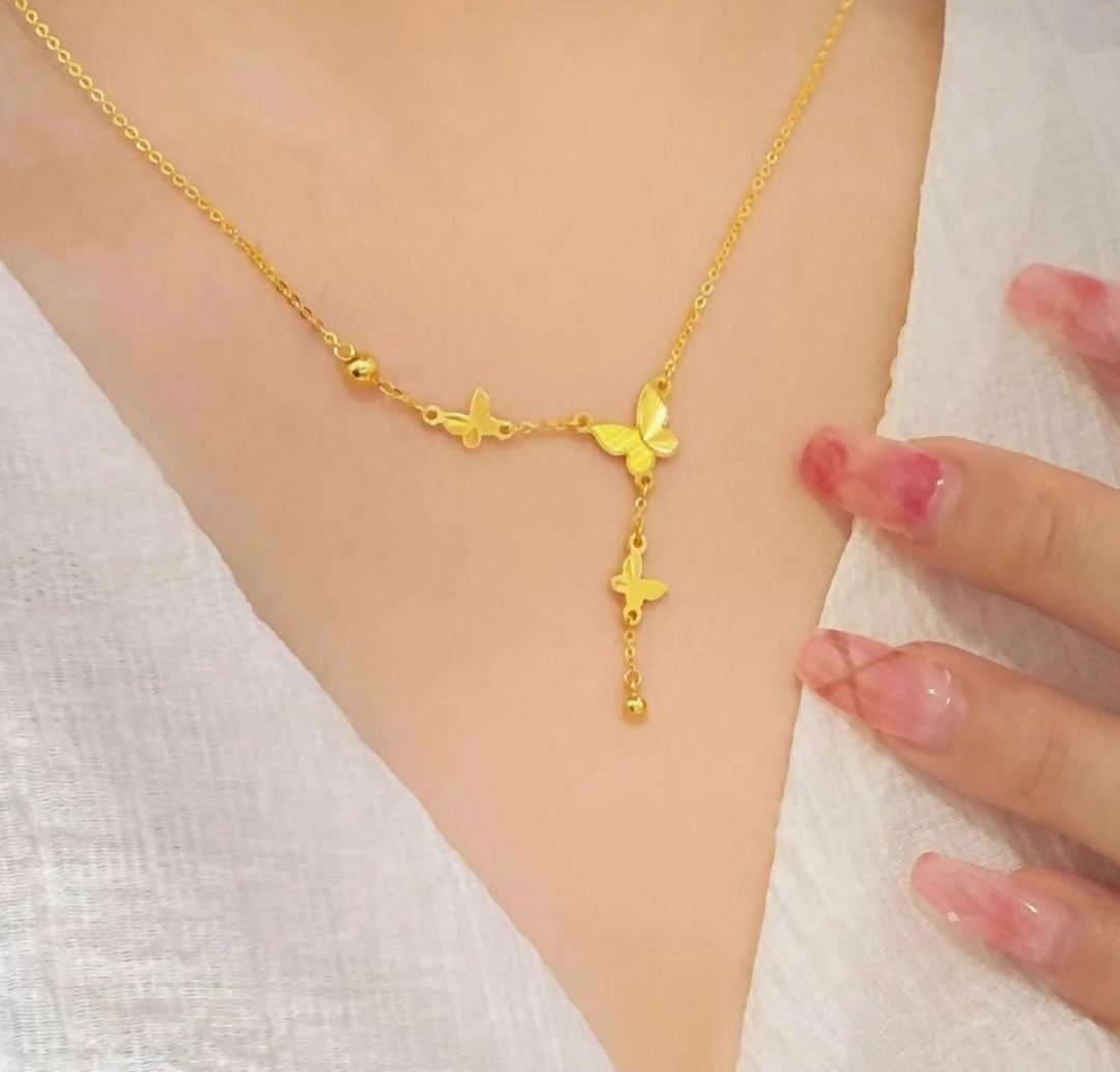 Butterfly Stainless Steel Necklace-282 | Women Jewelry | Necklaces & Pendants | Brand New