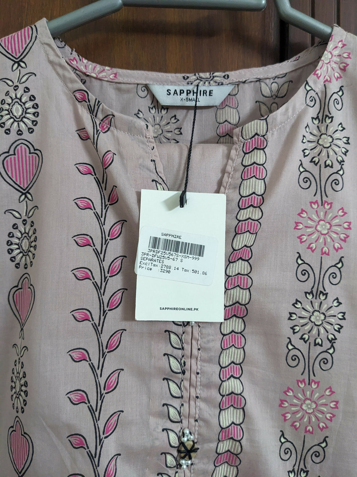 Sapphire | Women Branded Kurta | XSmall | Brand New