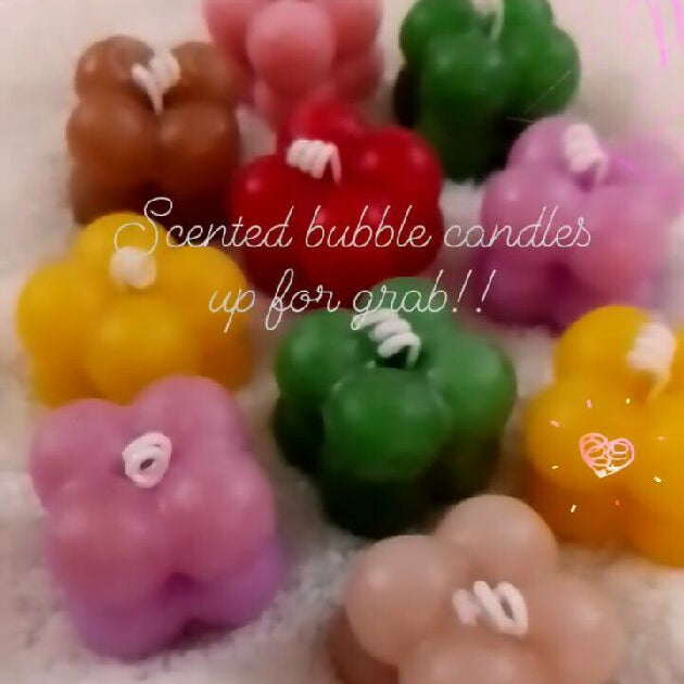 The Fancy Store | Scented Bubble Candle | For Your Home | Home & Decor | New