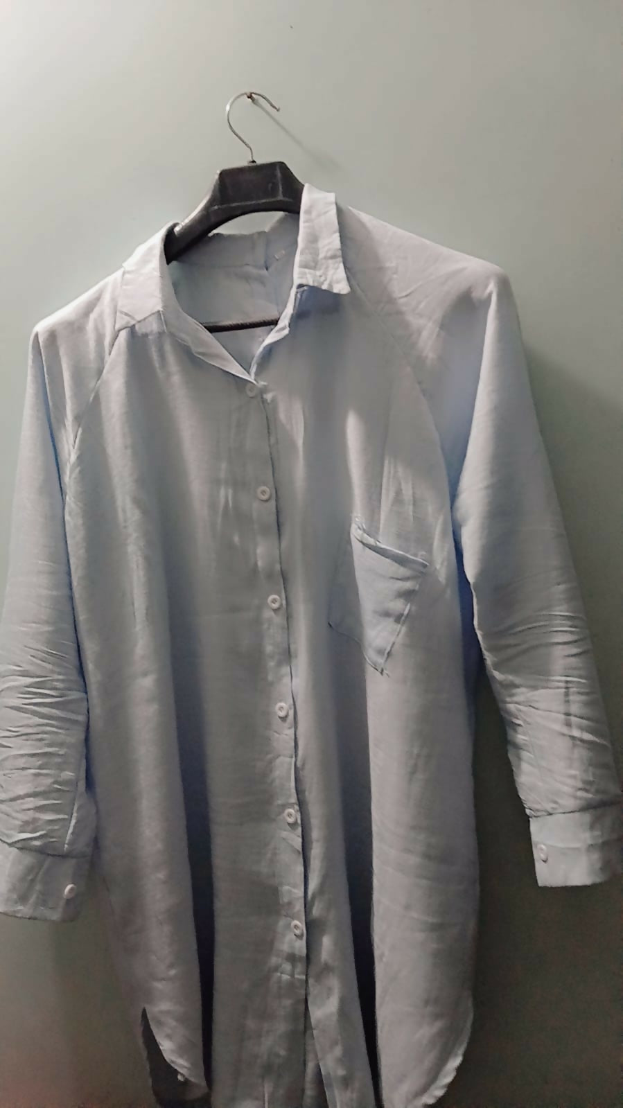 Light Blue Shirt | Women Tops & Shirts | XLarge | Preloved