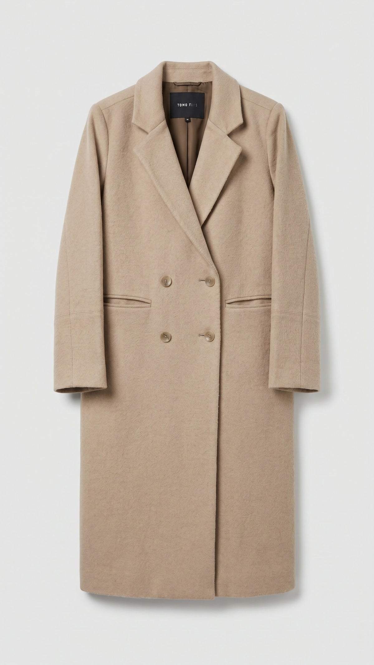 Long Coat | Women Sweaters & Jackets | Beige | Small | Worn Once