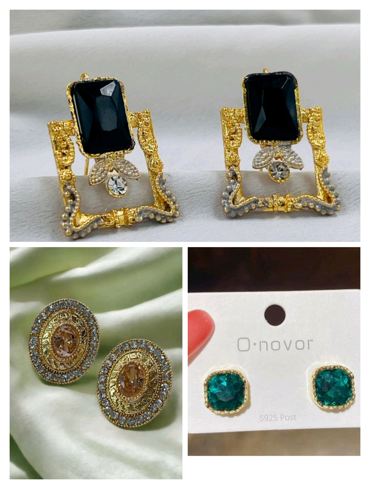 Pack of 3 pairs of earrings (200-176-737) | Women Jewelry | Earrings | Brand New